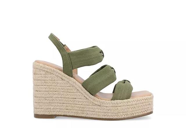 Journee Collection Womens Santorynn Platform Wedge Sandal Product Image