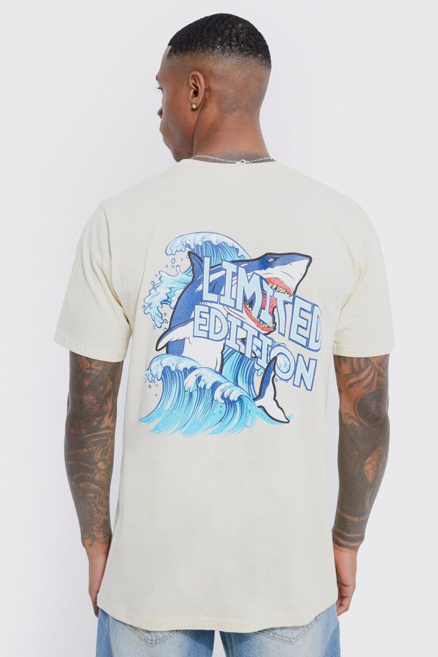 Limited Edition Ride The Waves T-shirt | boohooMAN USA Product Image