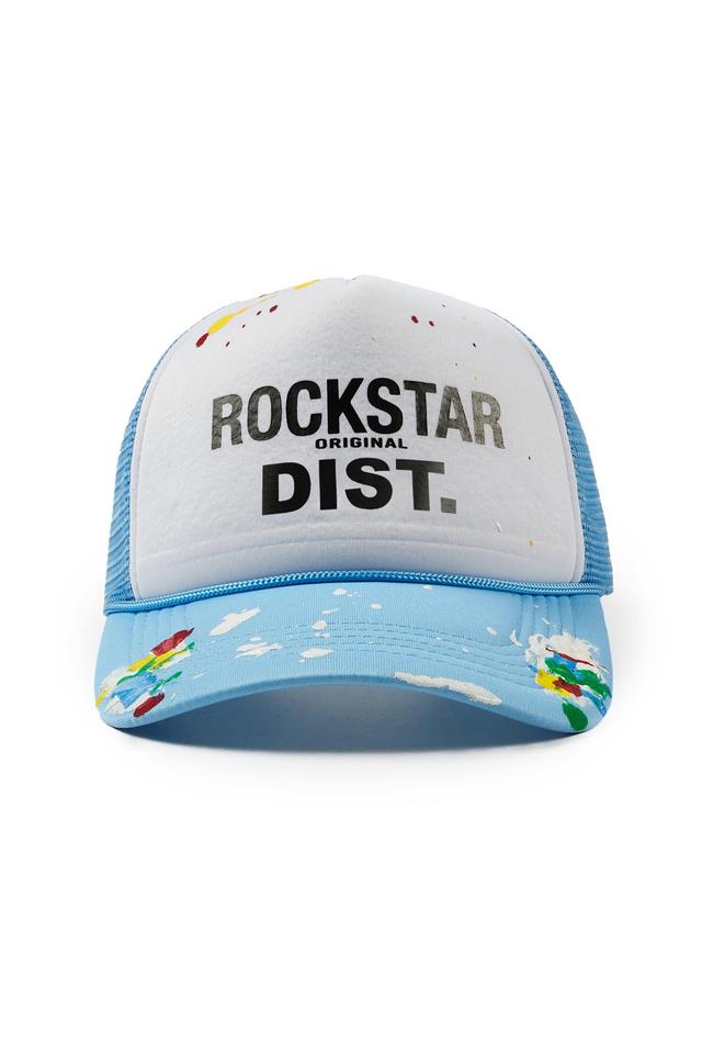 Neptune White/ Blue Trucker Hat Male Product Image