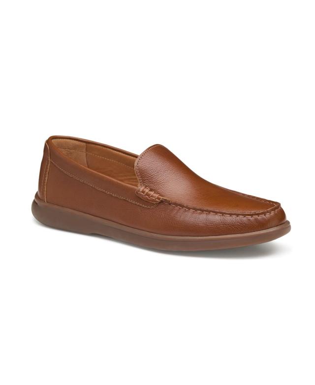 Johnston & Murphy Mens Leather Brannon Venetian Loafers Product Image