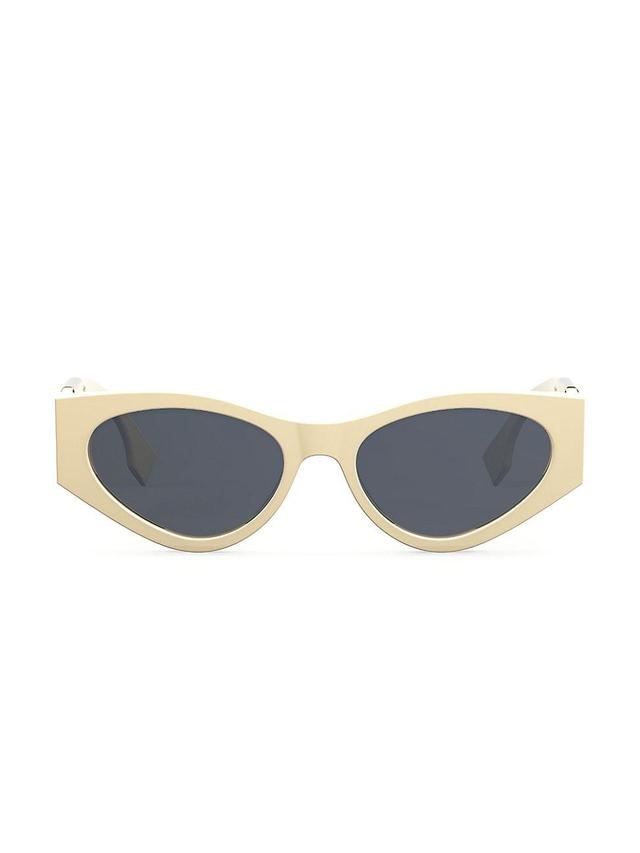 FENDI Womens OLock 54mm Cat Eye Sunglasses Product Image