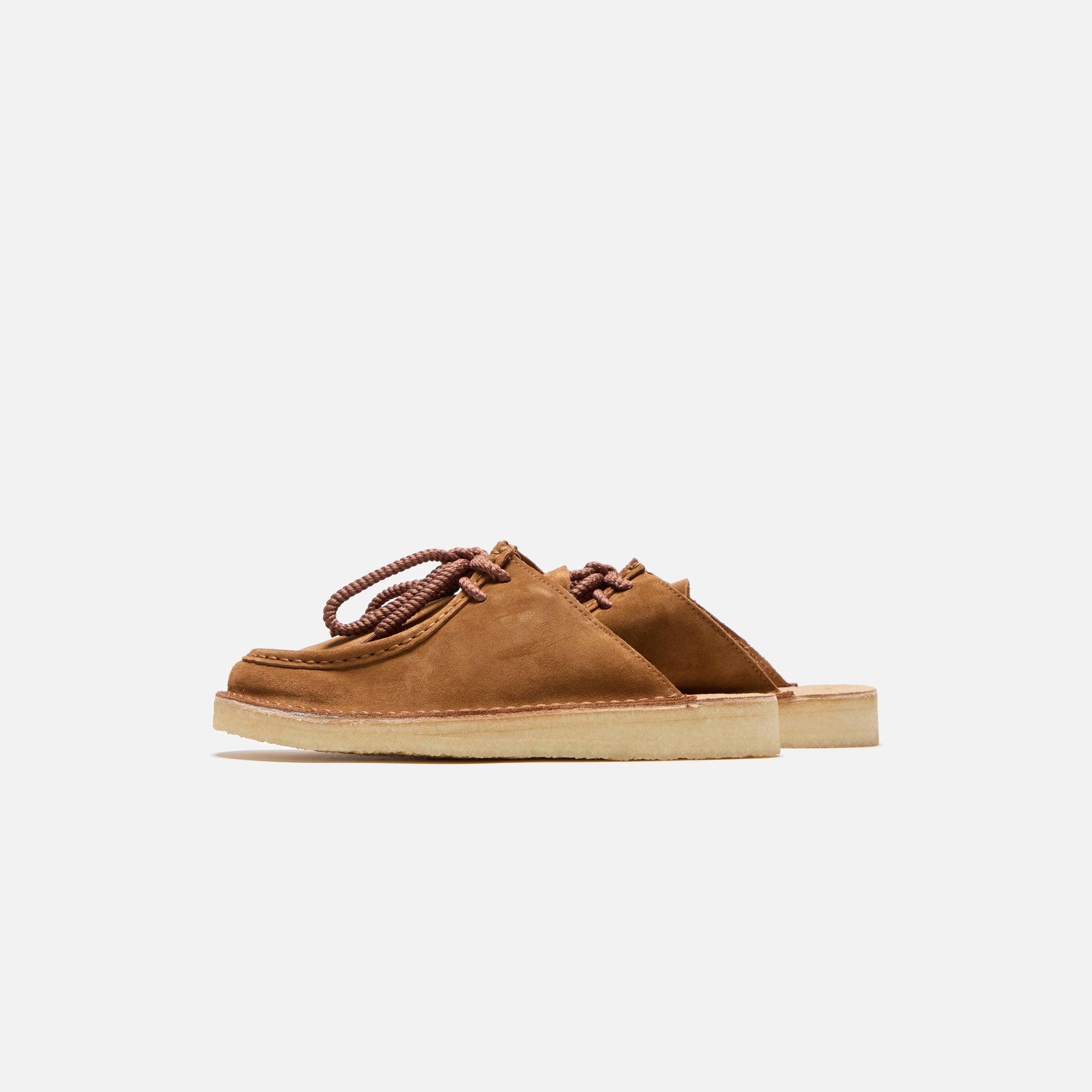 Clarks Desert Nomad Mule - Cola Suede Male Product Image