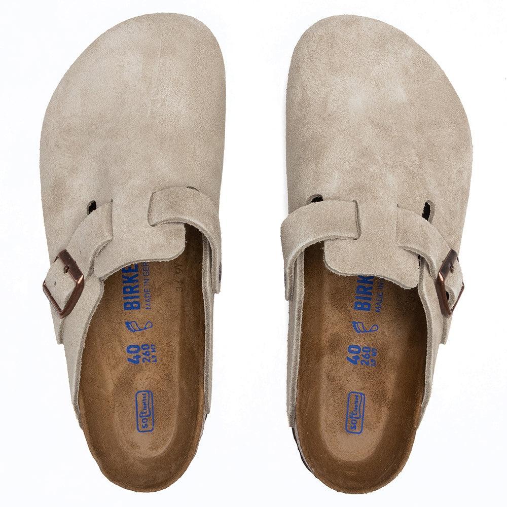 Wide Boston Soft Footbed - Taupe Male Product Image