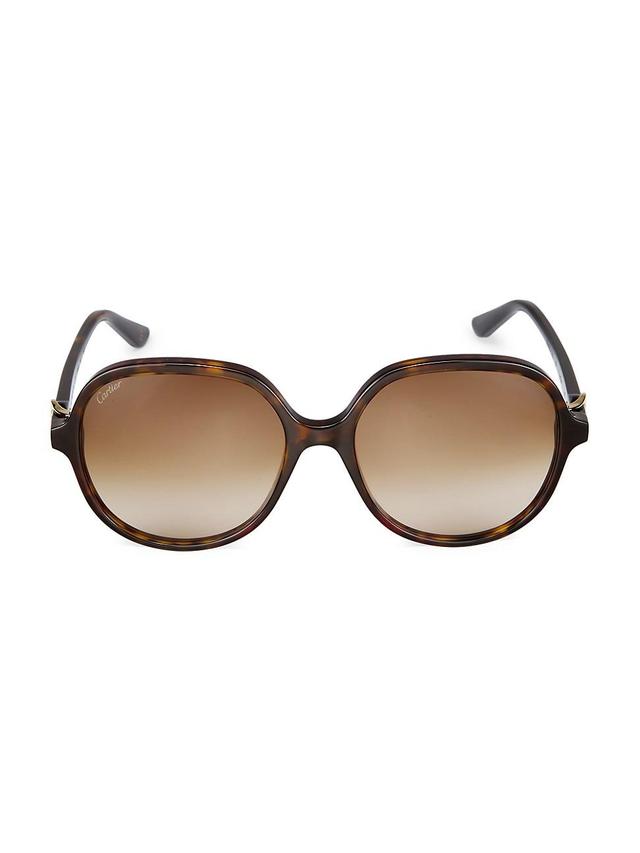 Square Acetate and Metal Sunglasses Product Image