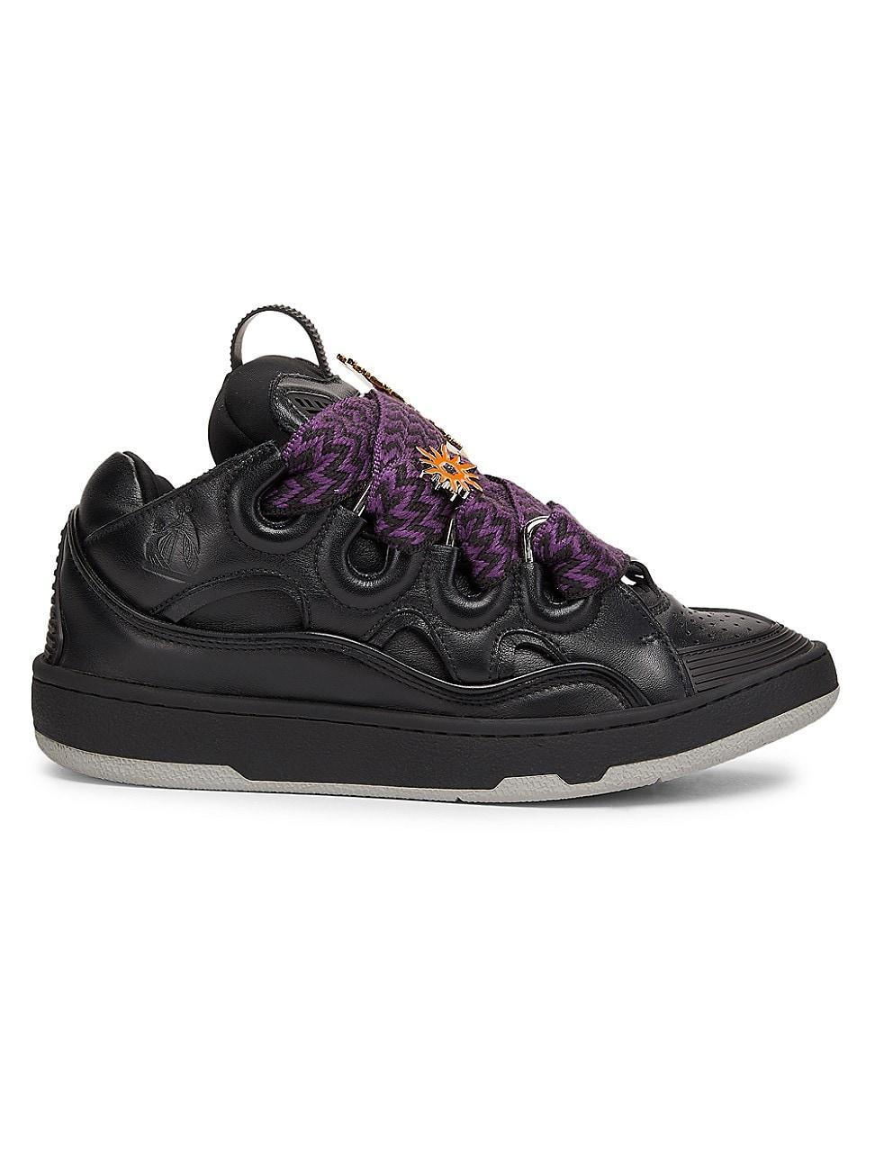 Lanvin x Future Mens Curb 3.0 Leather Sneakers Product Image