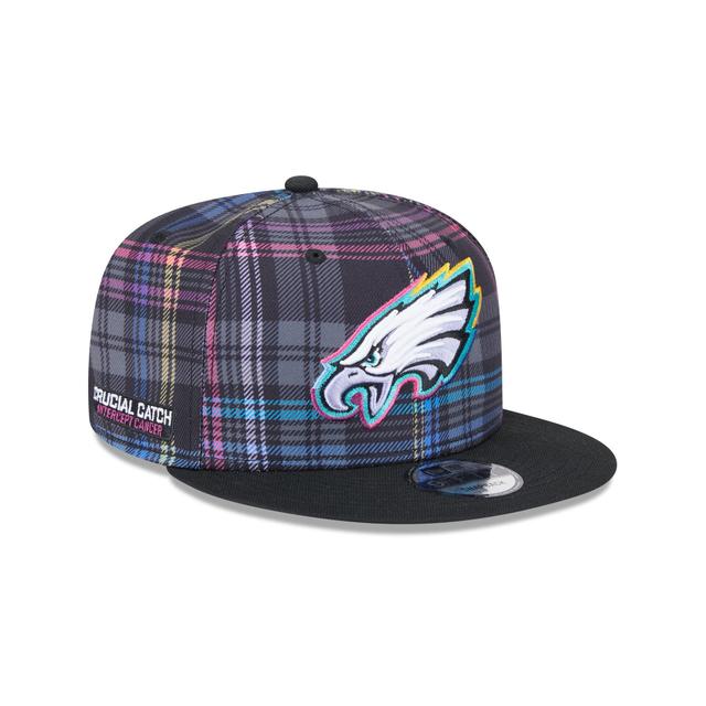 Philadelphia Eagles 2024 Crucial Catch 9FIFTY Snapback Hat Male Product Image