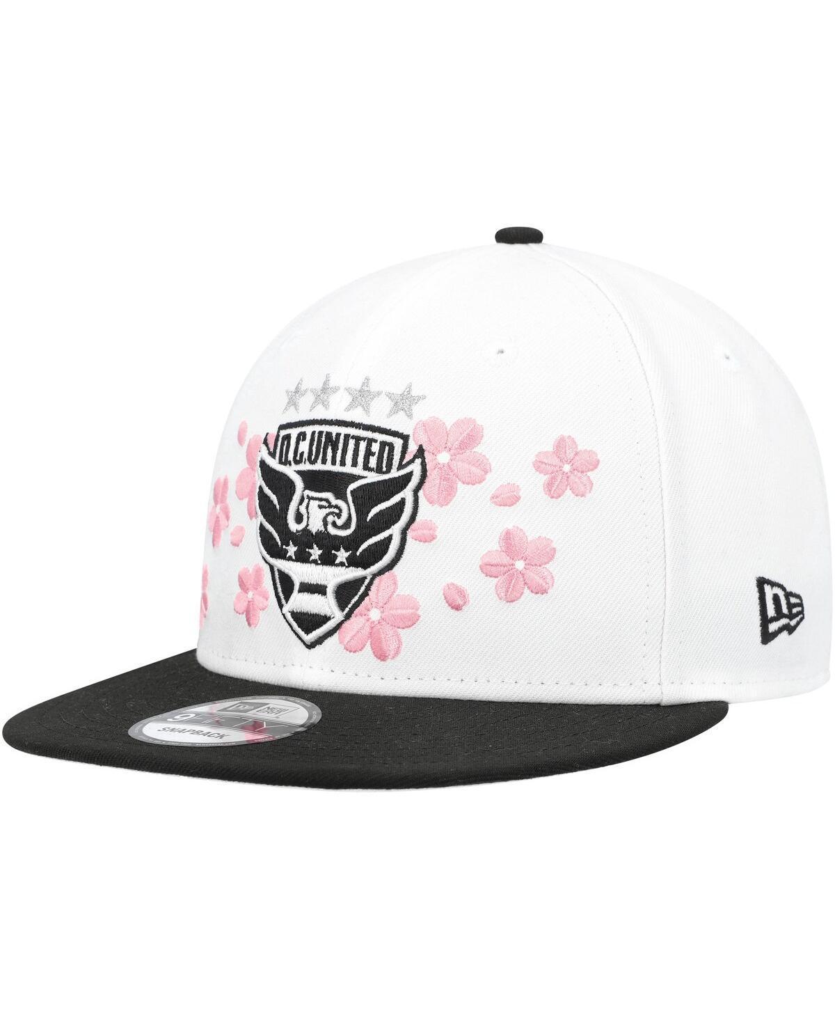 Mens New Era White D.c. United Jersey Hook 9FIFTY Snapback Hat Product Image