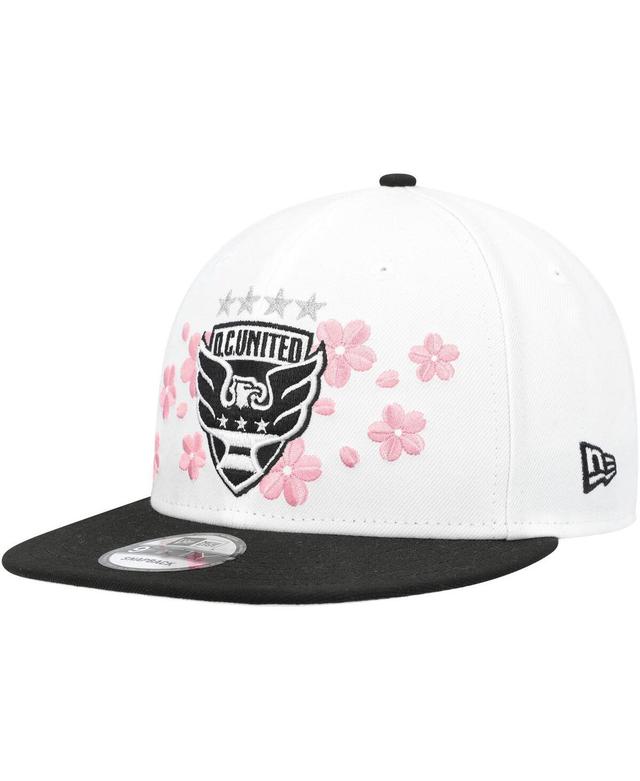 Mens New Era White D.c. United Jersey Hook 9FIFTY Snapback Hat Product Image