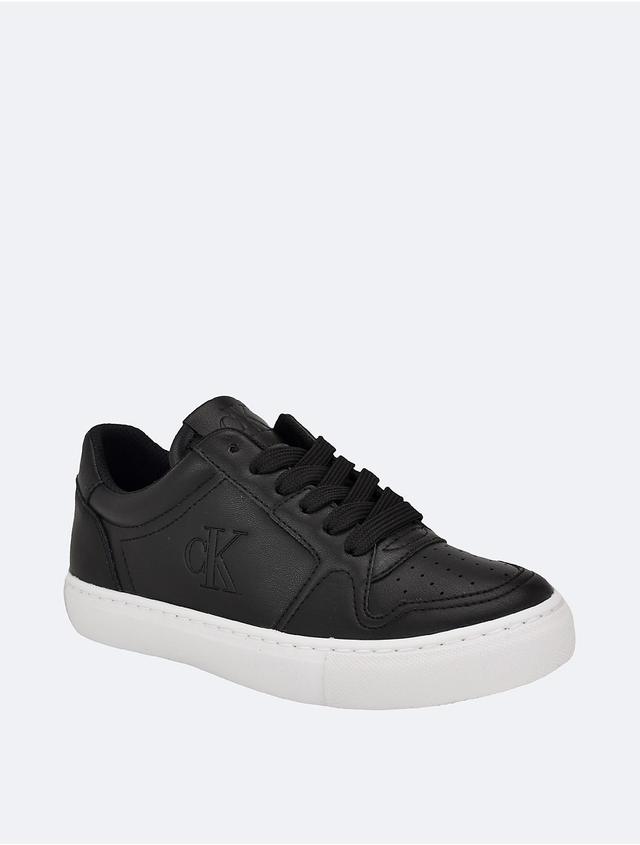 Calvin Klein Womens Womens Corha Monogram Logo Sneaker - Black - 9.5 Product Image