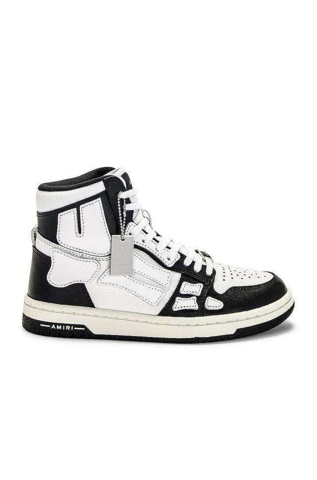 Amiri Skel Top Hi Sneaker in White Product Image