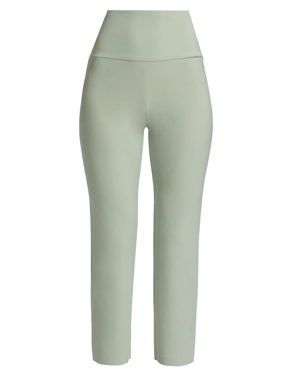 Womens Cropped Pencil Pants Product Image