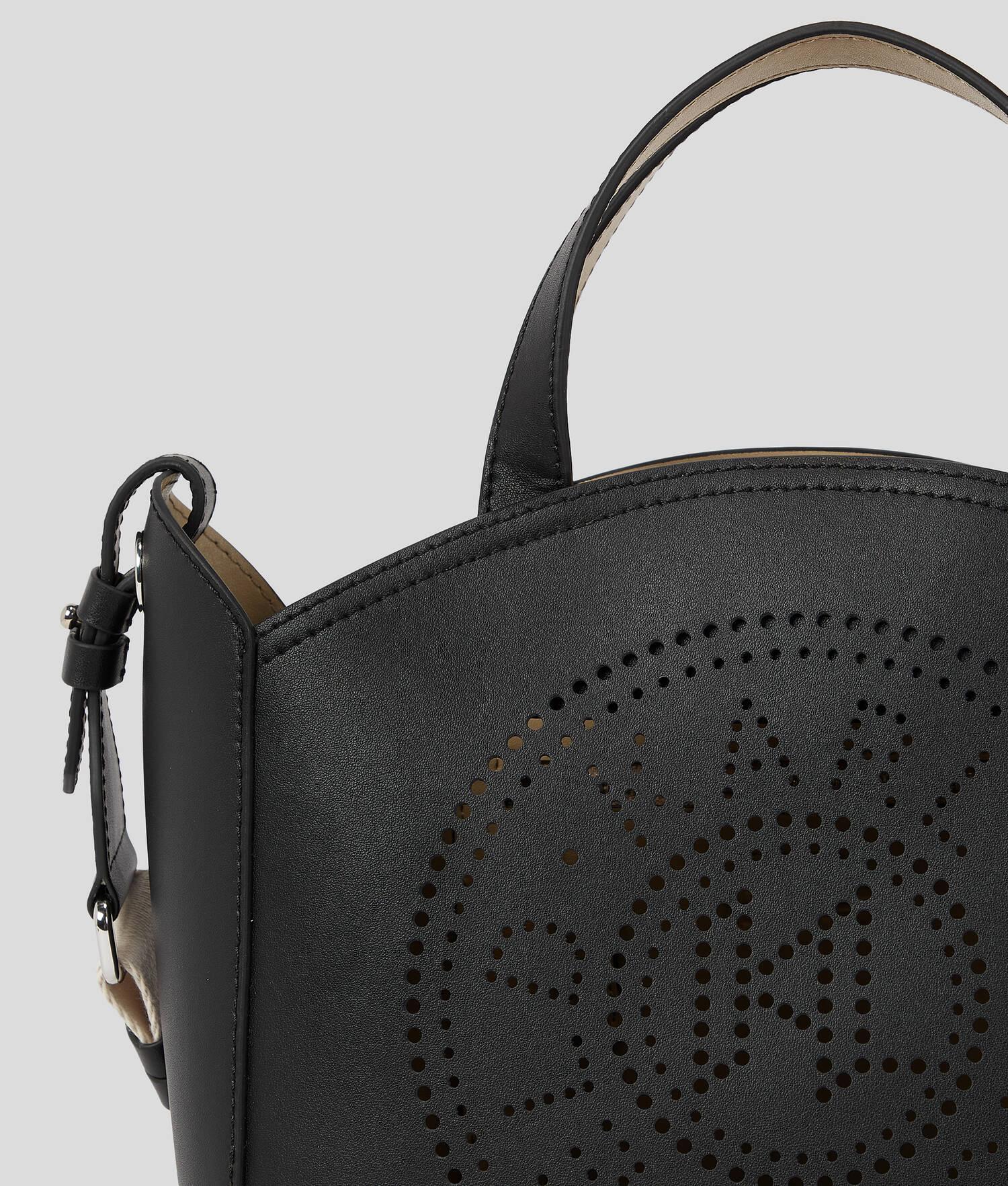 K/CIRCLE PERFORATED SMALL TOTE BAG Product Image