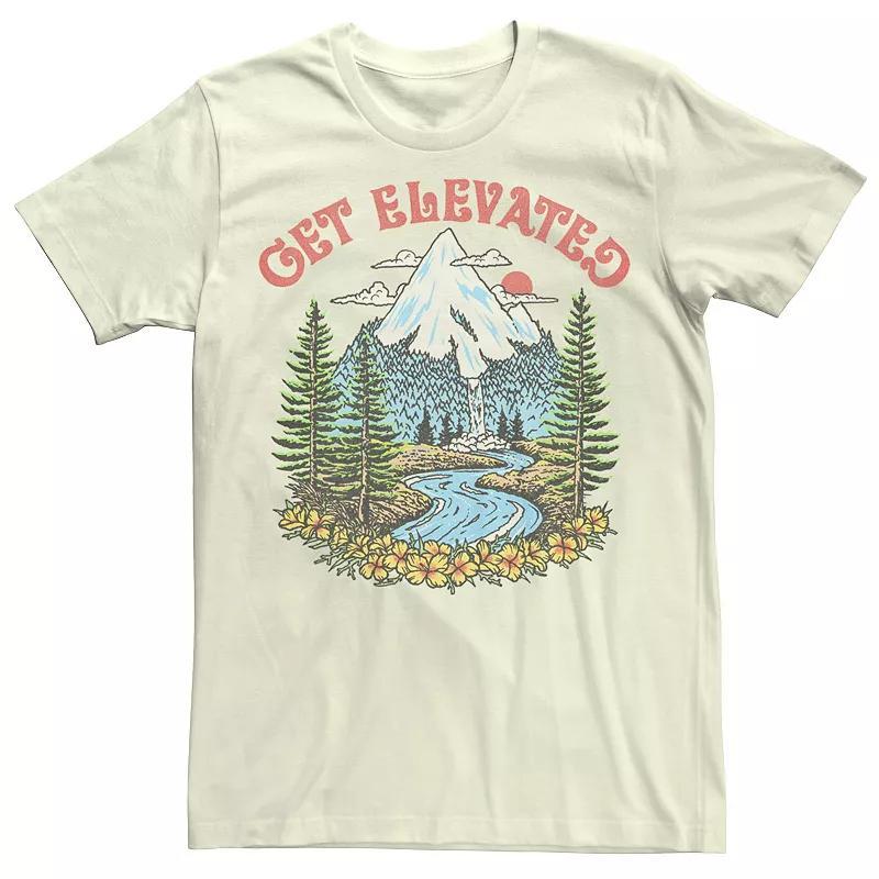 Mens Fifth Sun Get Elevated Outdoors Tee Ivory Product Image