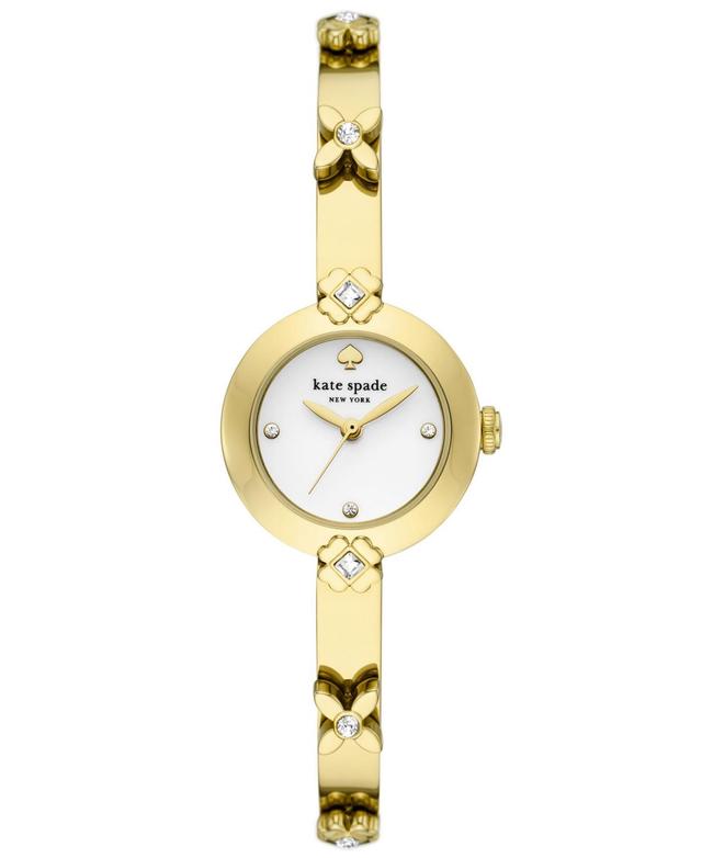 Kate Spade New York Womens Monroe Gold-tone Stainless Steel Bracelet Watch 24mm - Gold-tone Product Image