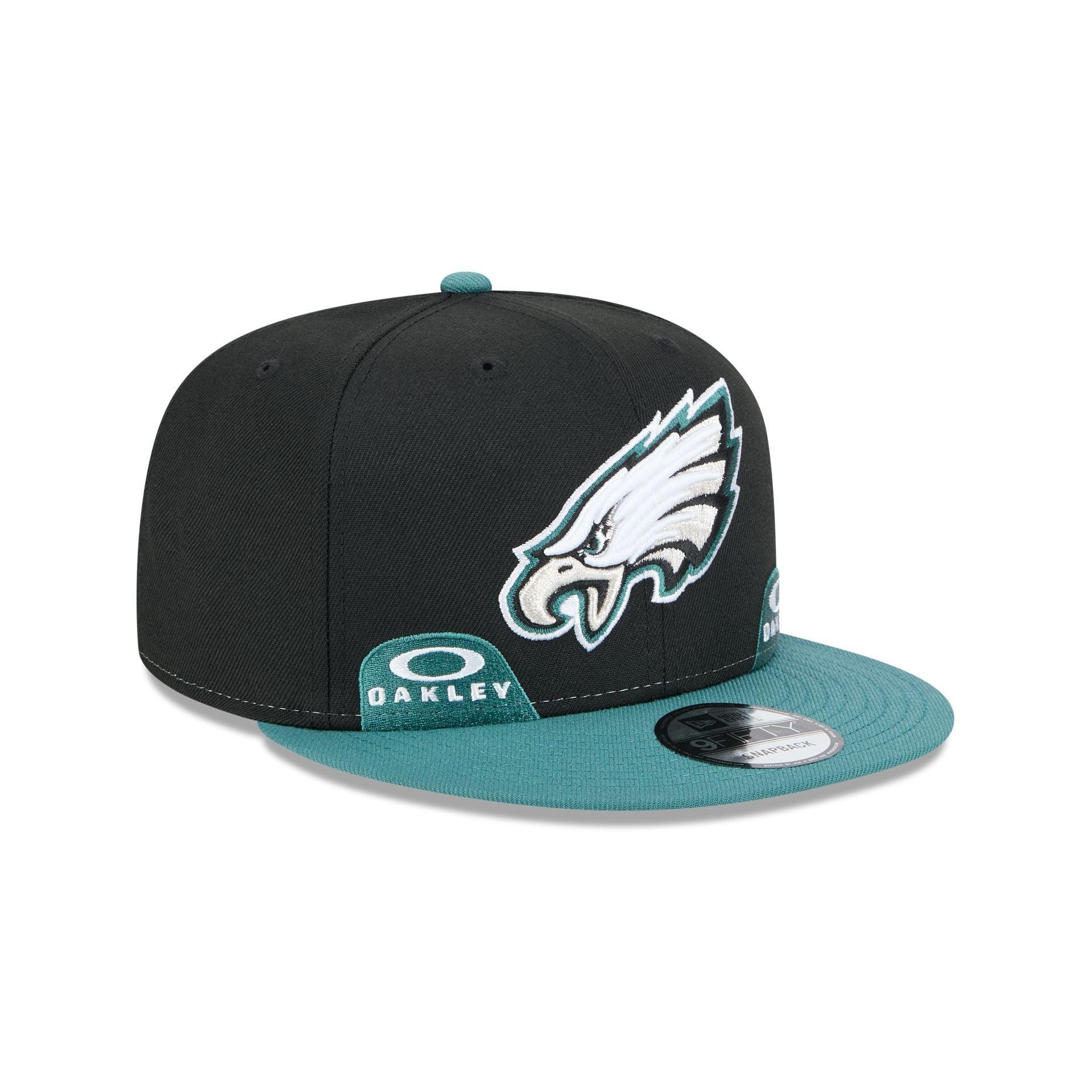 Oakley x Philadelphia Eagles 9FIFTY Snapback Hat Male Product Image