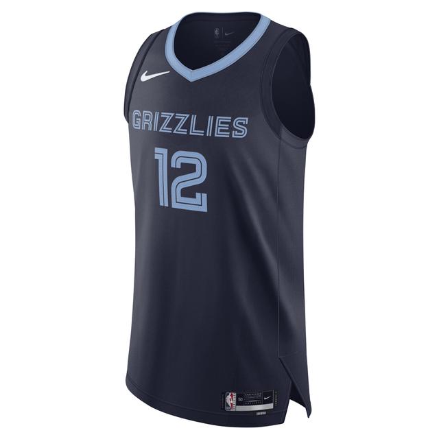 Mens Nike Ja Morant Navy Memphis Grizzlies Authentic Jersey - Association Edition - Navy Product Image