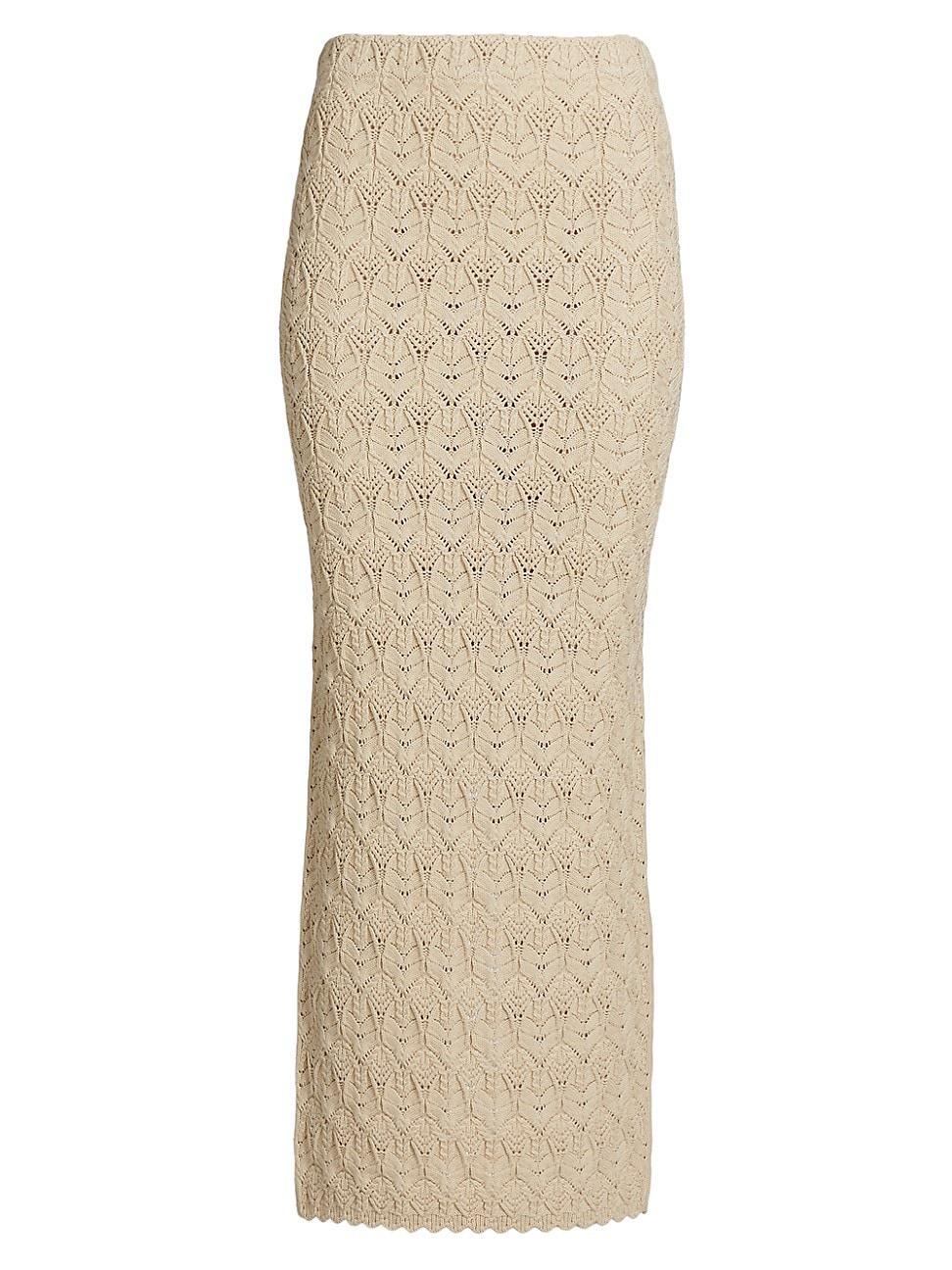 Womens Nuala Knit Maxi Skirt Product Image