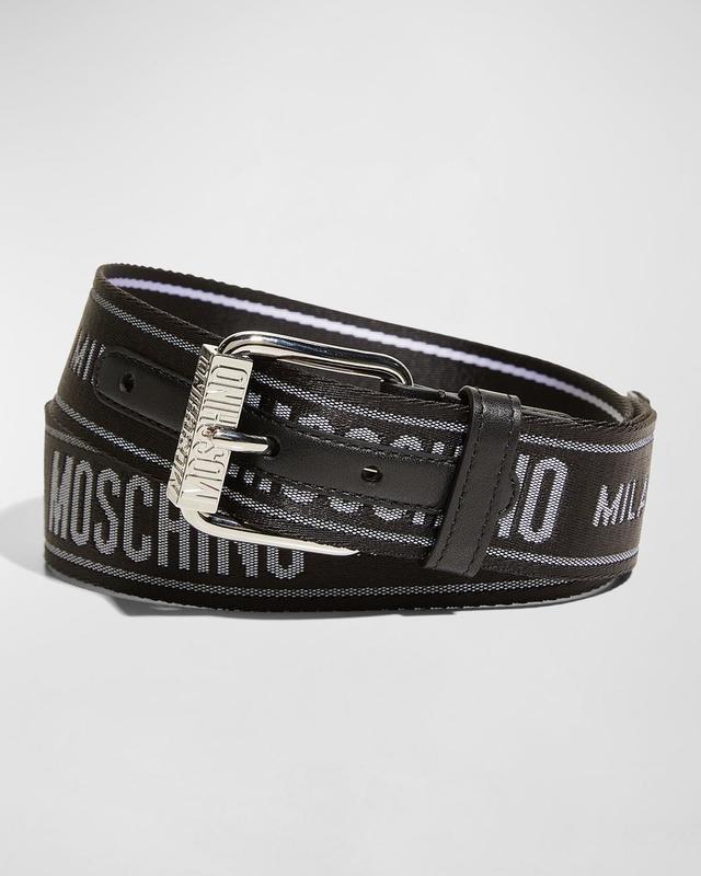 Mens Webbed Logo Belt Product Image