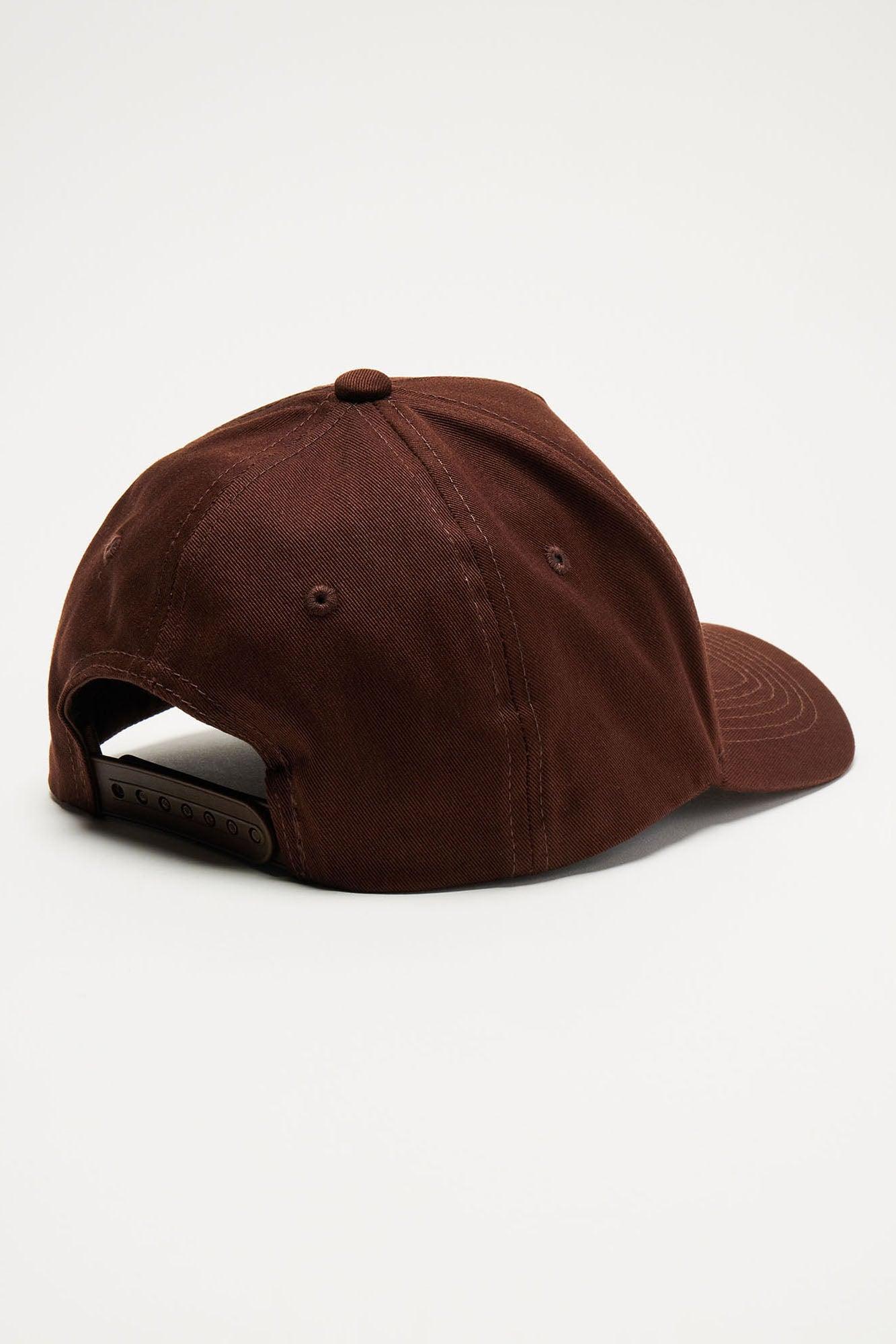 Pittsburgh Snapback Hat - Dark Brown Product Image