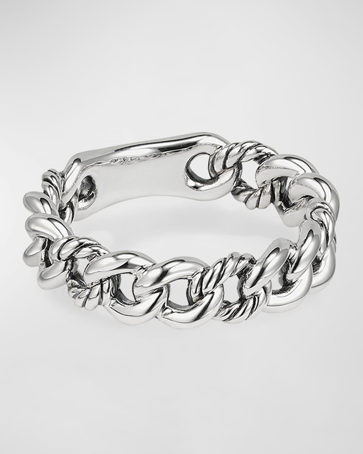 Womens Belmont Curb Link Band Ring Product Image