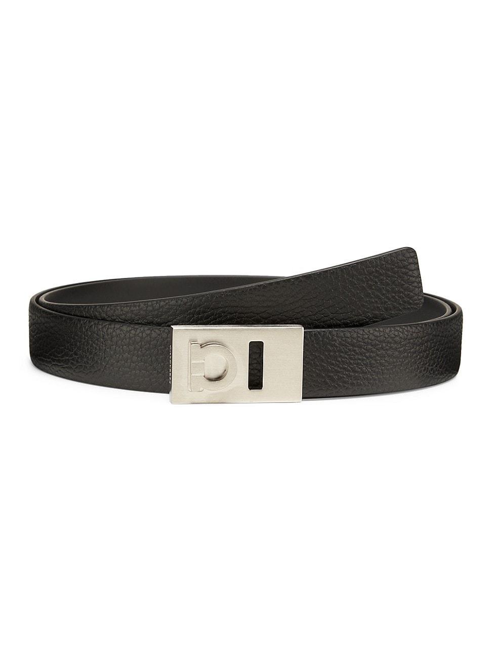 Mens Gancini Reversible Leather Belt Product Image