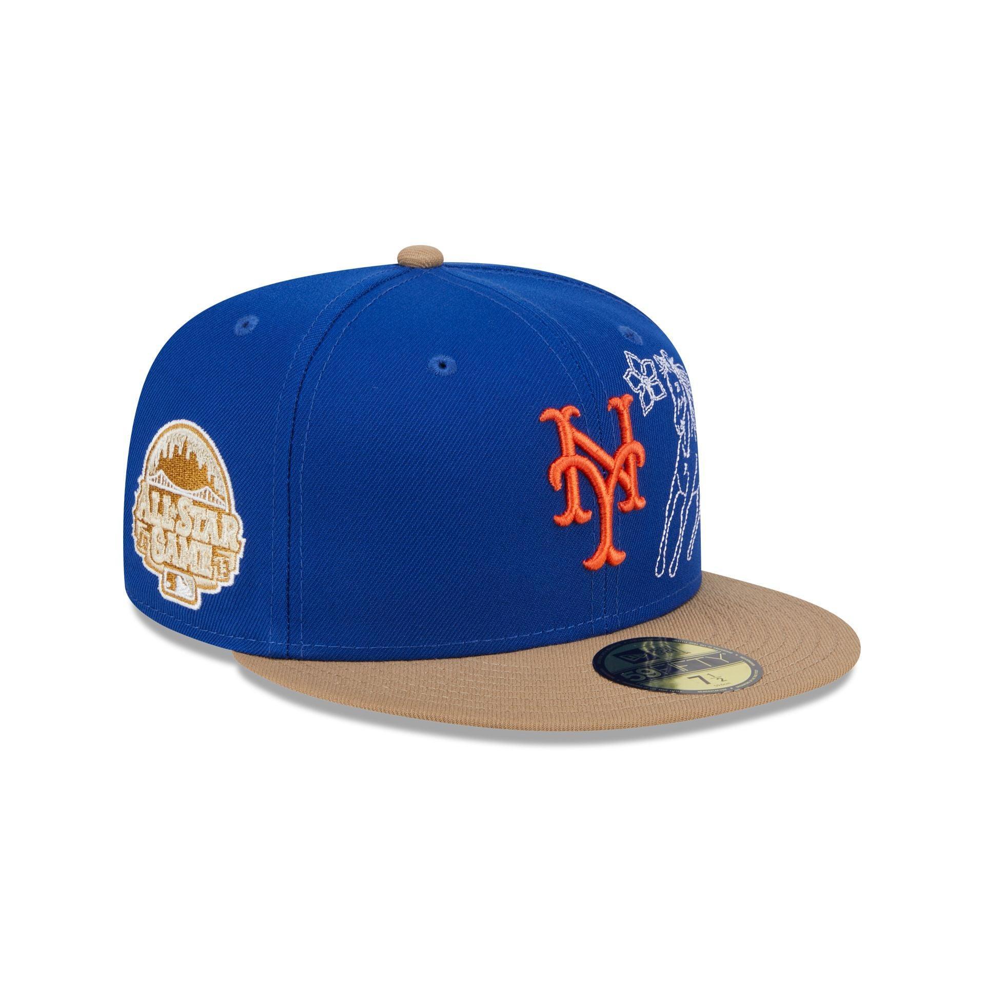 New York Mets Western Khaki 59FIFTY Fitted Hat Male Product Image