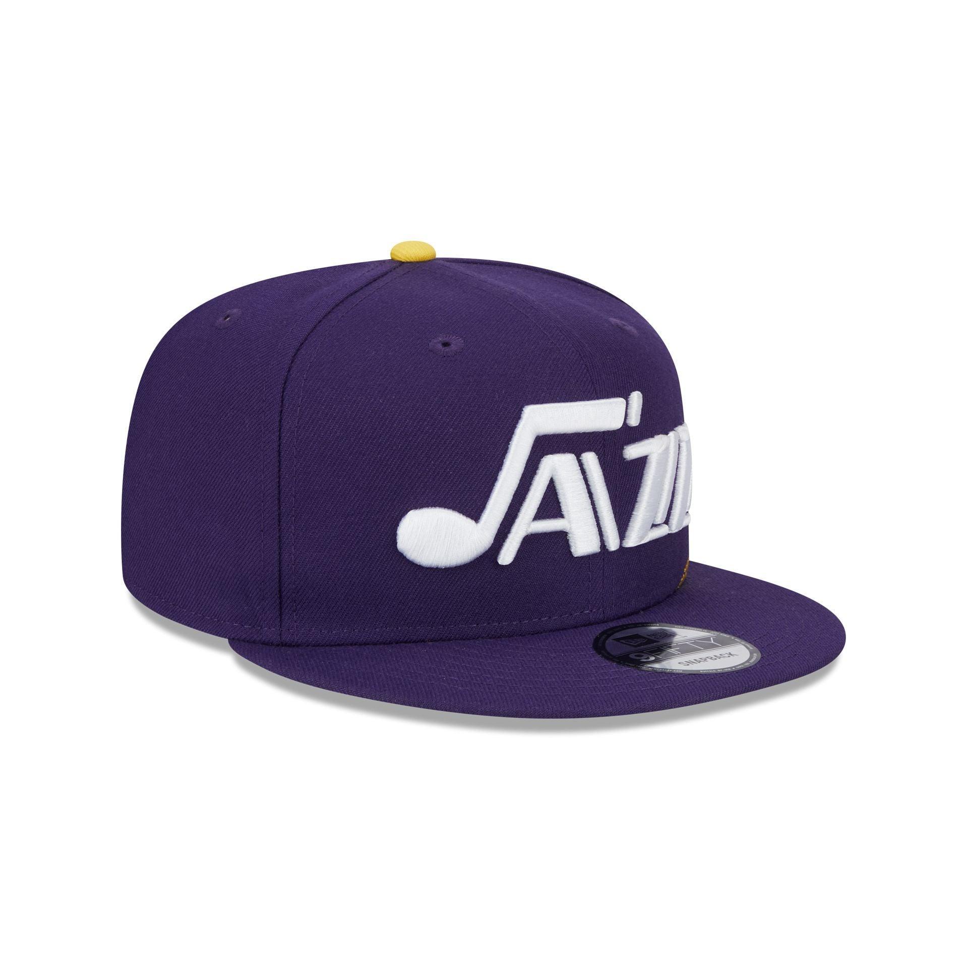 Utah Jazz Classic Edition Purple 9FIFTY Snapback Hat Male Product Image