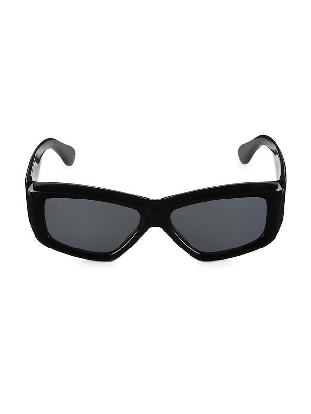 Mens Kaswara 57MM Rectangular Sunglasses Product Image