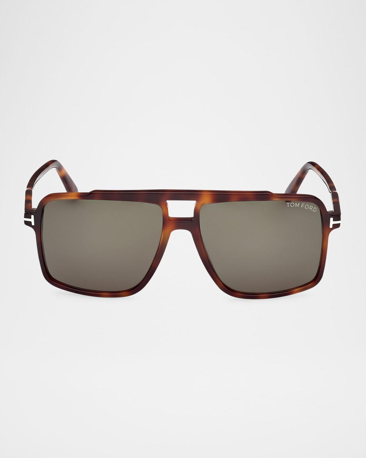 Mens Kemp Acetate Rectangle Sunglasses Product Image