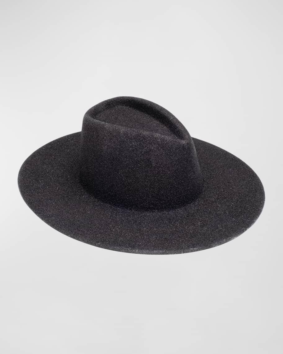 Harlowe Glittery Wool Fedora  product image