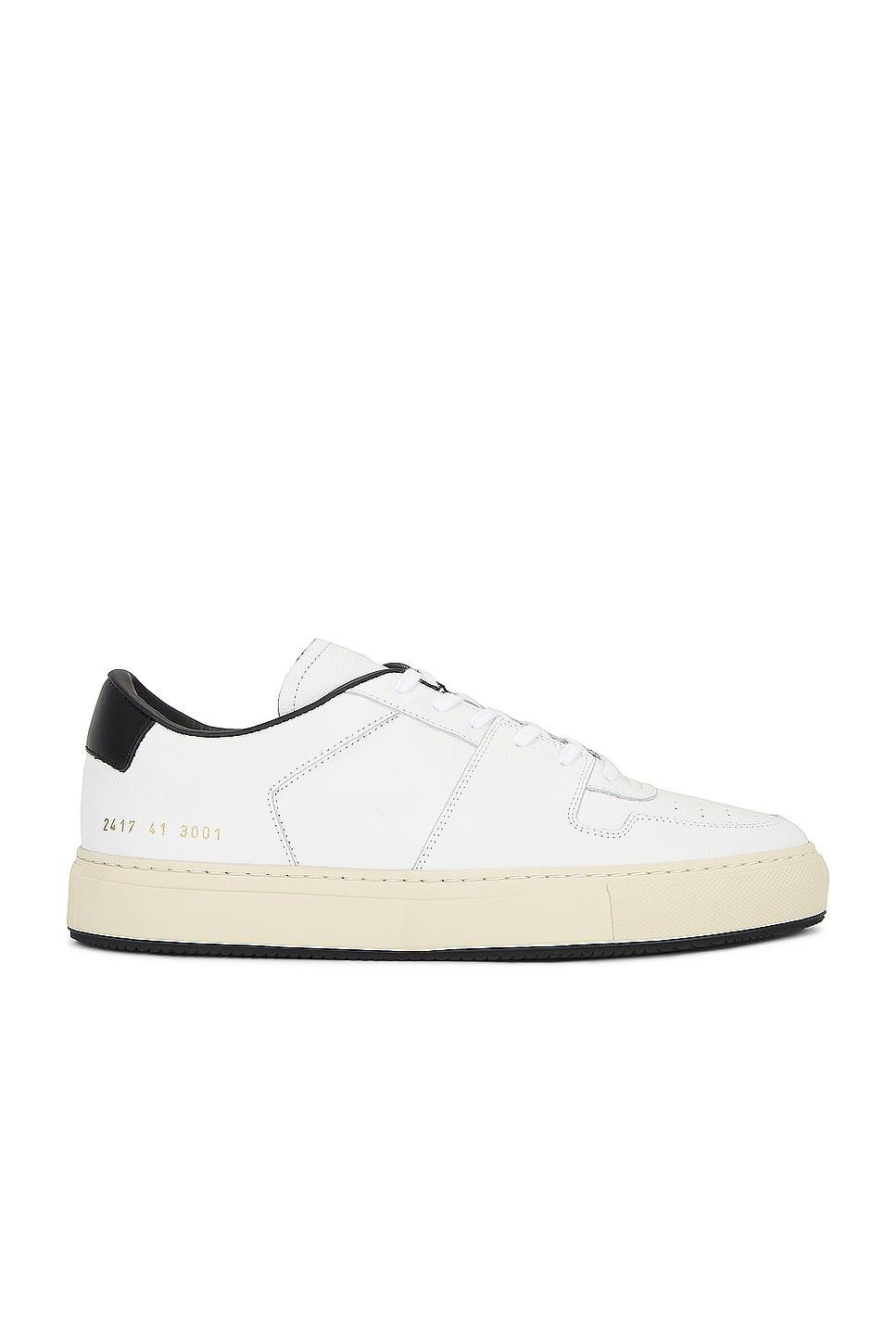 Common Projects Decades Sneaker in White Product Image