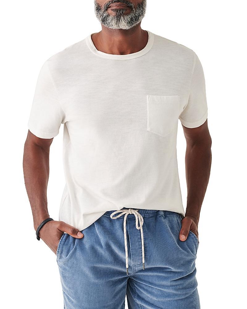 Faherty Sunwashed Organic Cotton Pocket T-Shirt Product Image