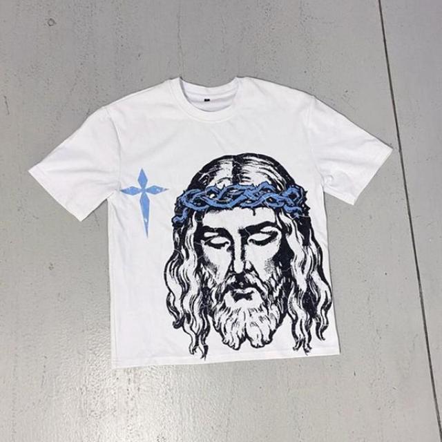 Sopula Vintagethe Way Jesus Graphic Cotton Short Sleeve T-Shirt Product Image