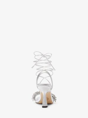 Lucia Embellished Leather Sandal Product Image