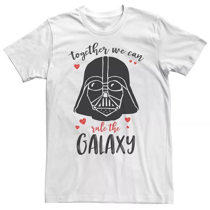 Mens Star Wars Vader Rule Together Valentines Tee Product Image