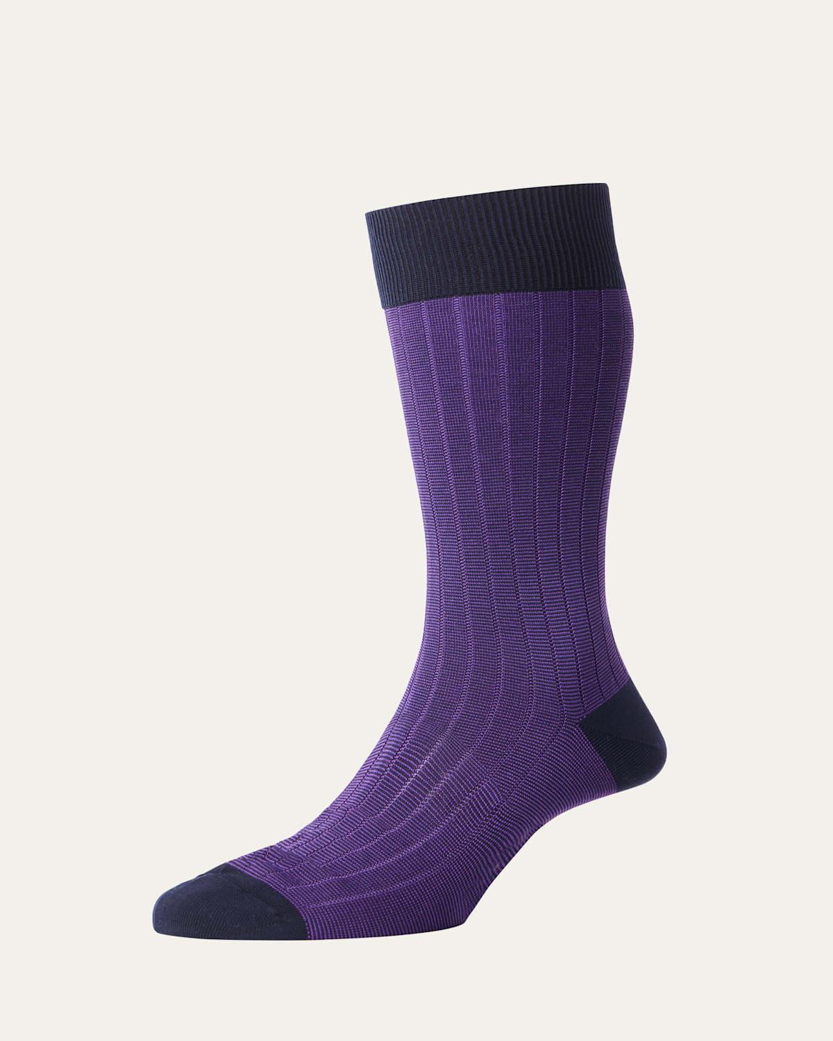 Mens Bourne Egyptian Cotton Crew Socks Product Image