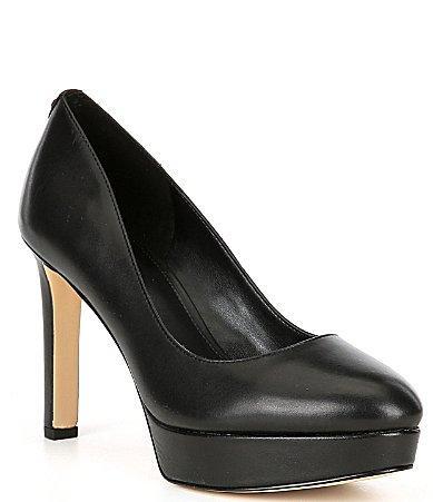 Chantal Leather Platform Pump Product Image