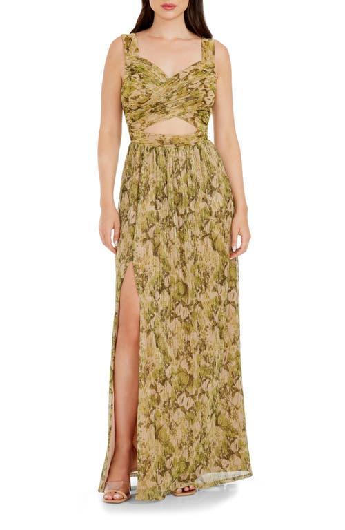 Dress the Population Mirabella Cutout Evening Gown Product Image