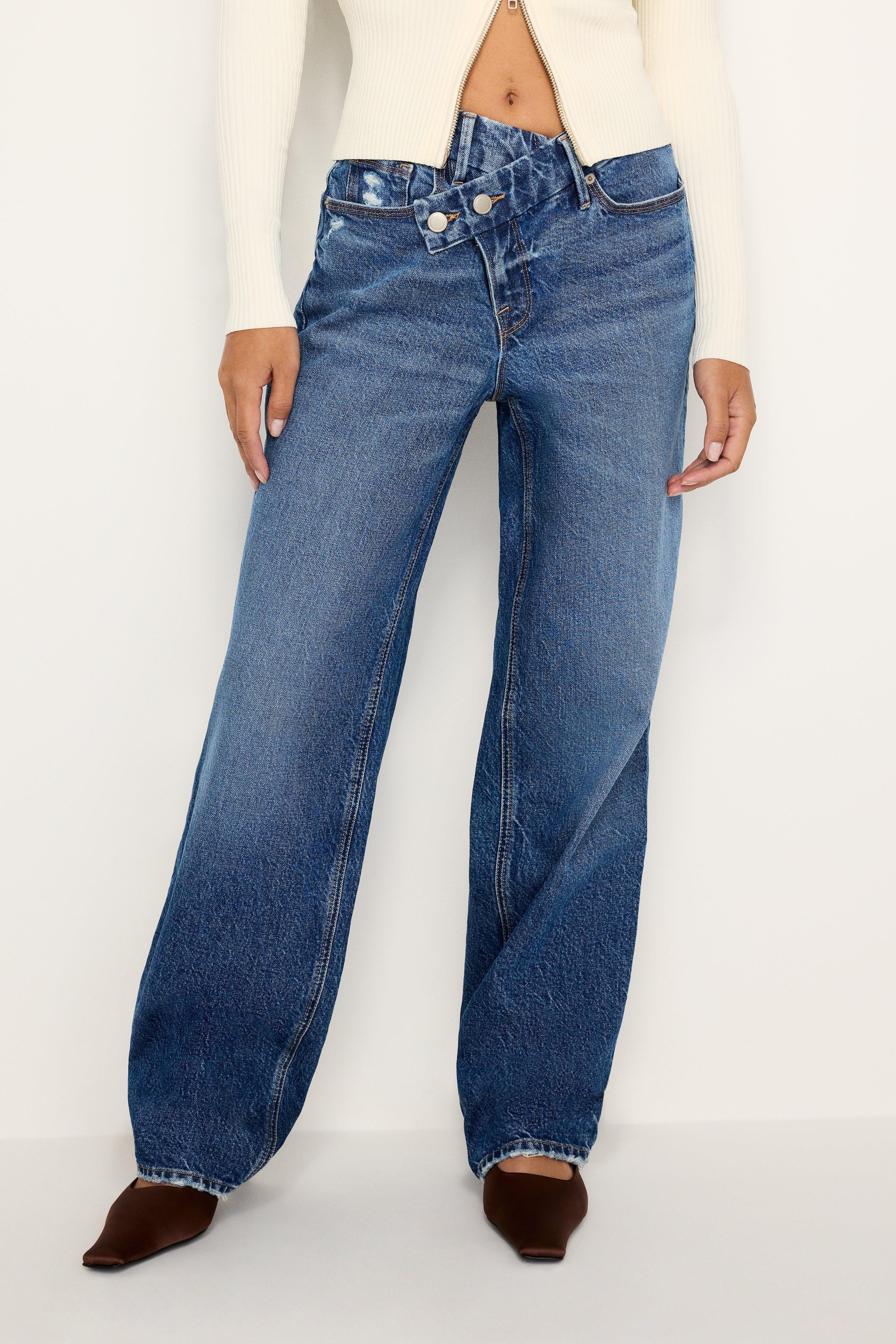 GOOD PETITE '90s JEANS | INDIGO713 Product Image