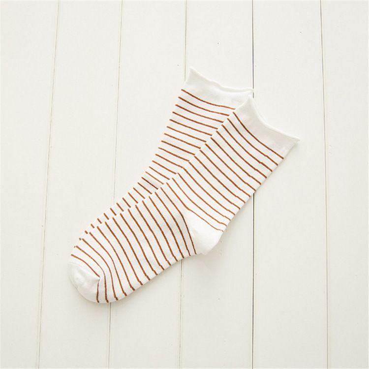 Striped Cotton Socks Product Image