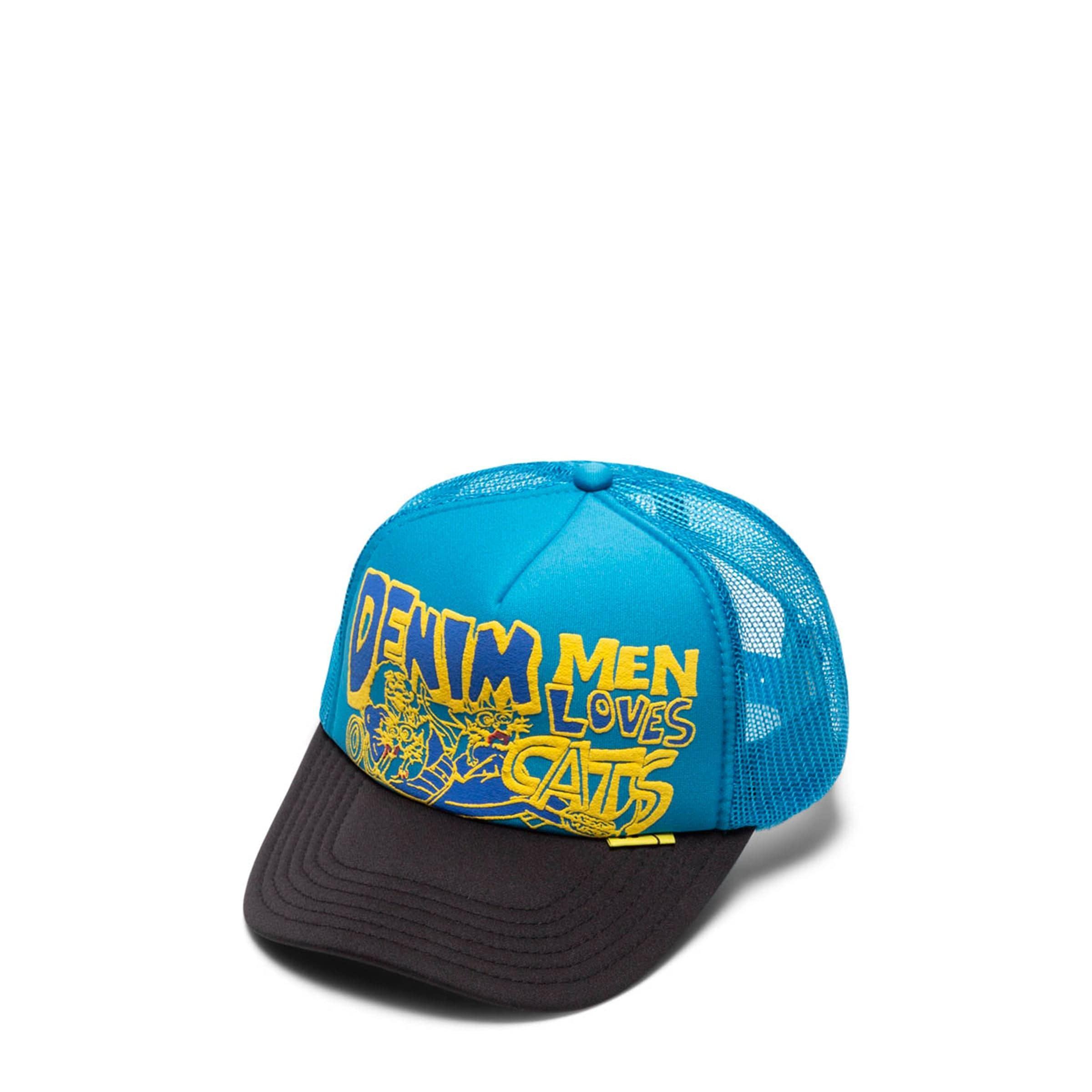 DENIM MEN LOVE CATS TRUCKER HAT Male Product Image