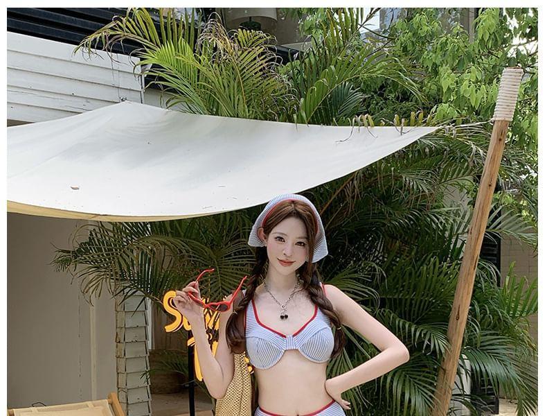 Striped Bikini Set Product Image