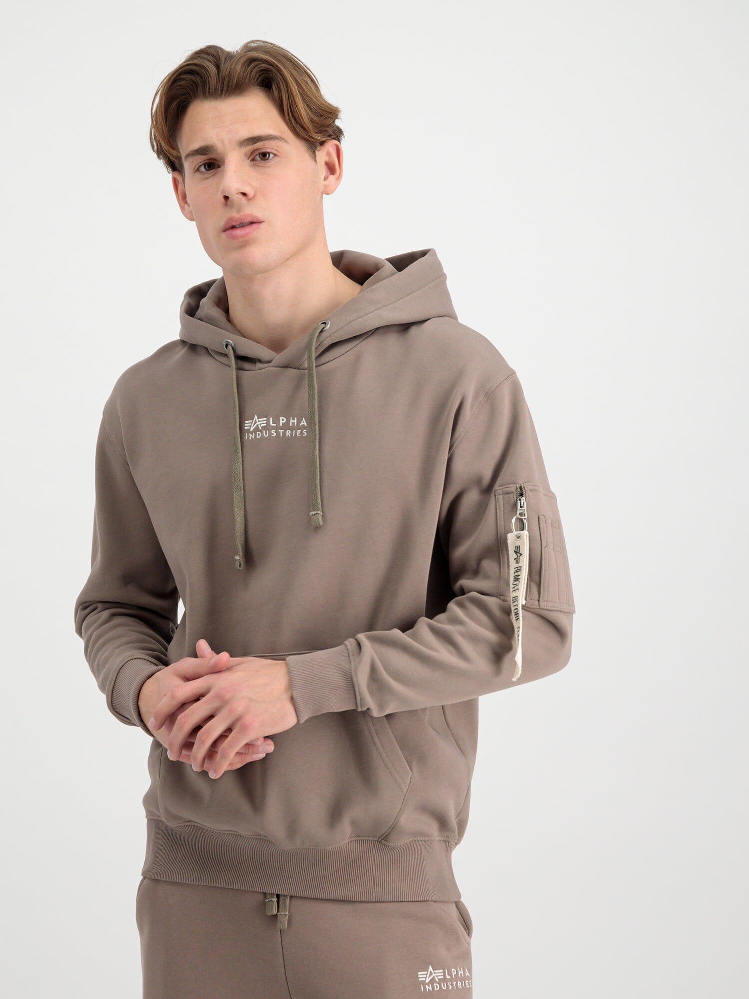 ORGANIC EMBROIDERED HOODIE Male Product Image