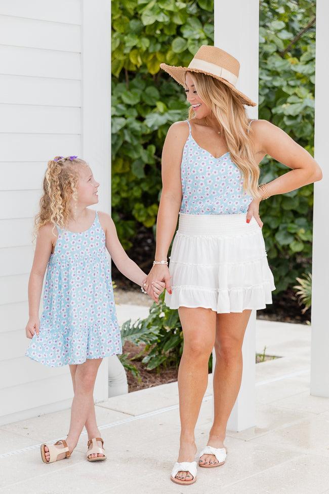 By the Coast in Ditzy Daisy Floral Tank FINAL SALE Product Image