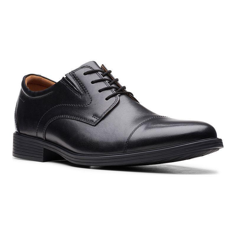 Clarks Whiddon Cap Leather) Men's Shoes Product Image