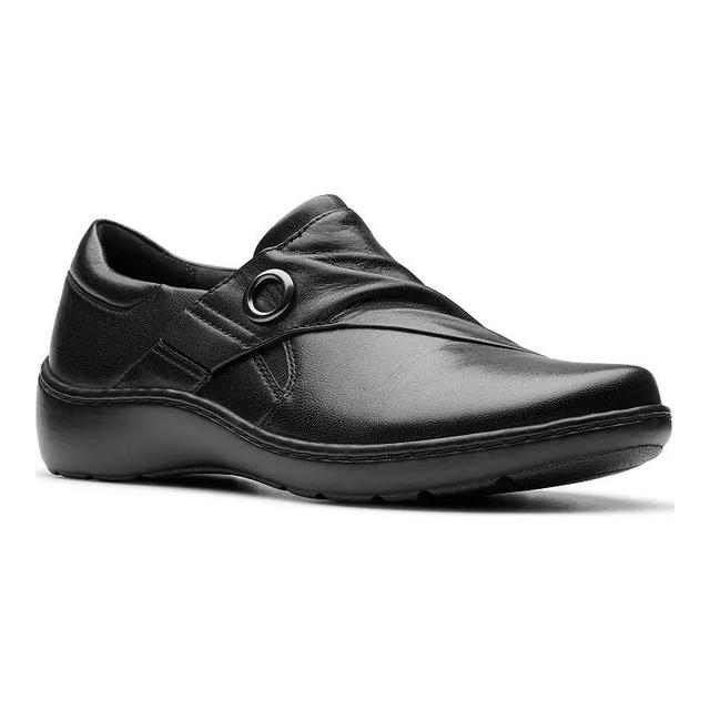 Clarks Cora Aubrie Womens Leather Shoes Product Image