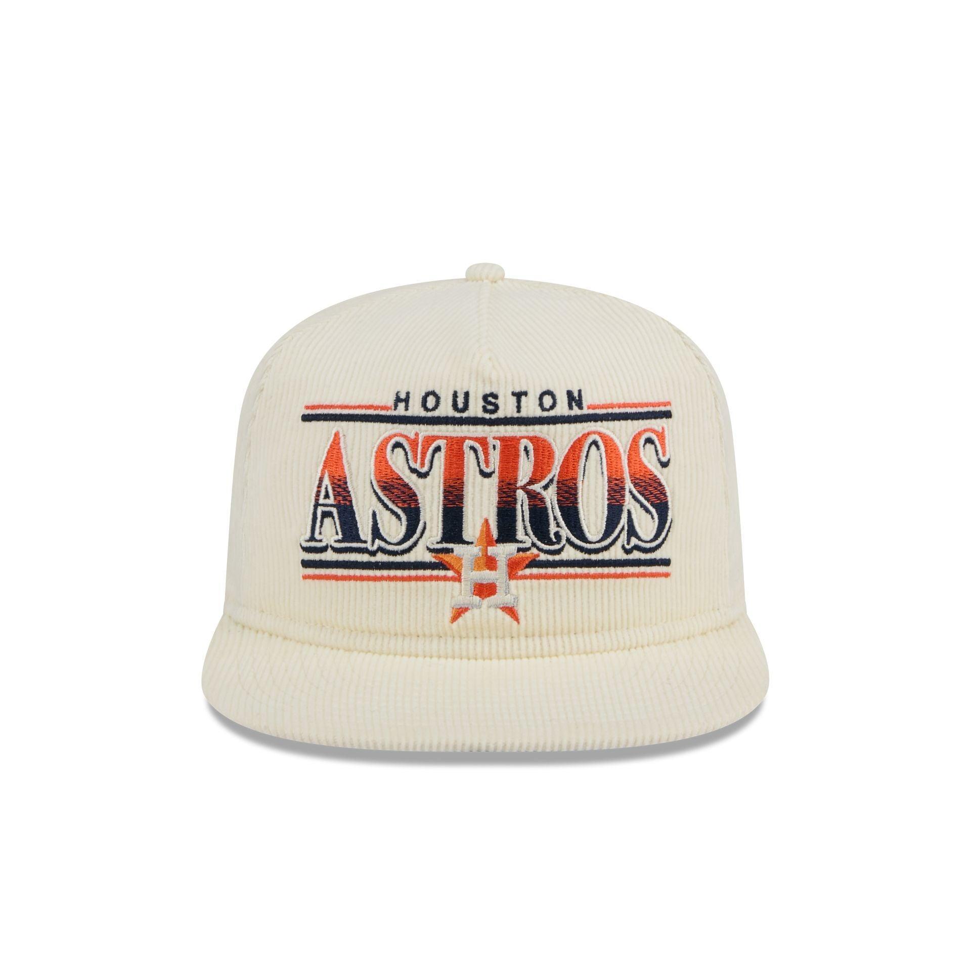 Houston Astros Throwback Corduroy Golfer Hat Male Product Image