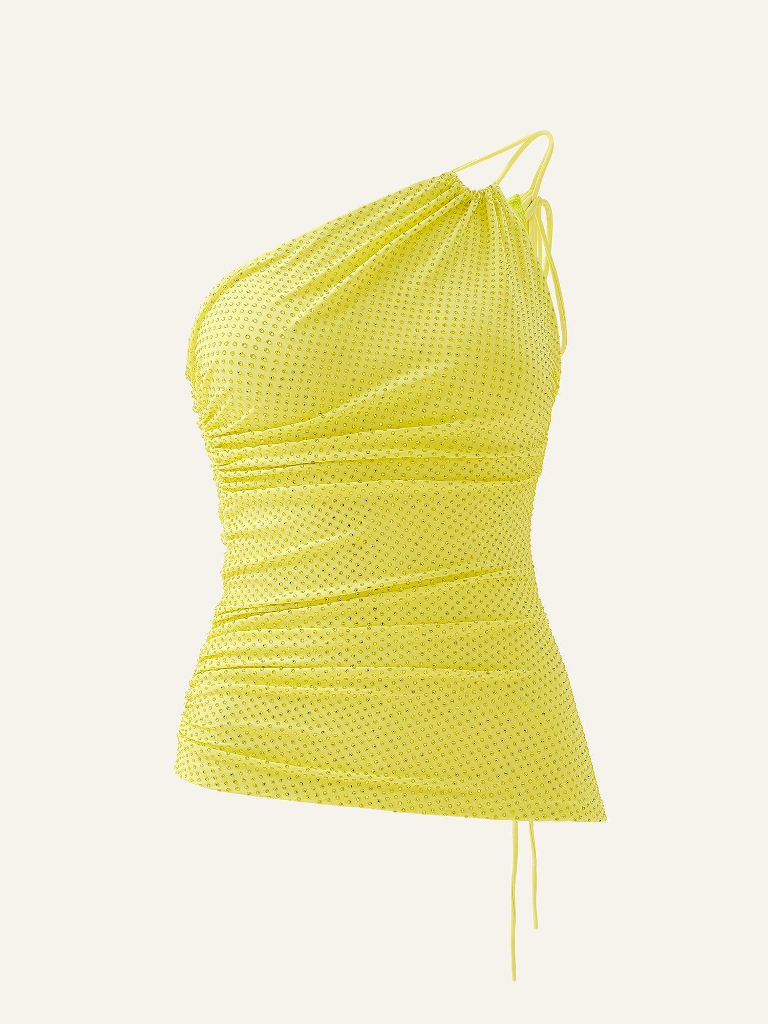 Twine top in Yellow glow Product Image