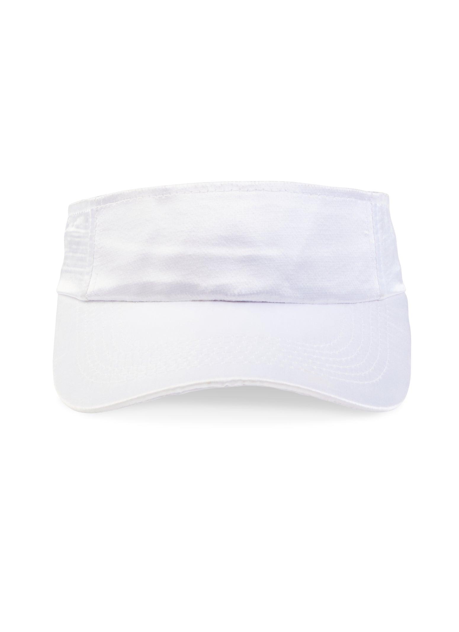 Satin Velcro Strap Visor Female Product Image