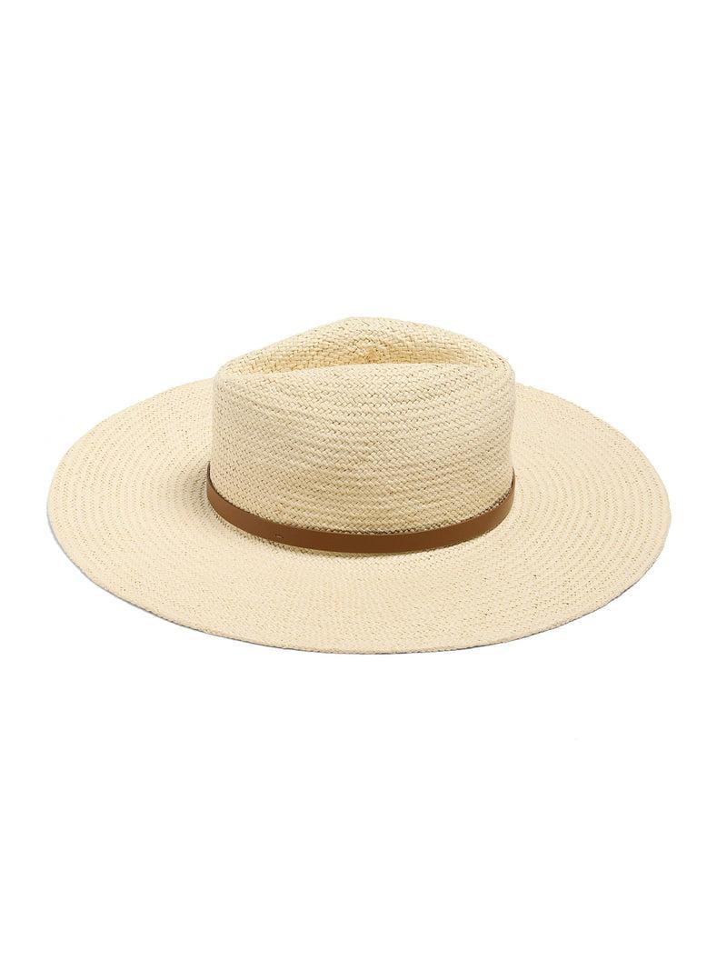 Paper Packable Rancher Hat - Cream Product Image